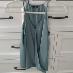 Sage tank blouse